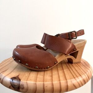 Dansko Brown Leather Clog